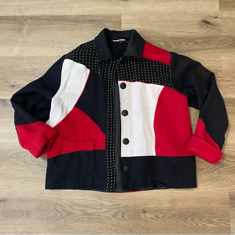 patchwork jacket